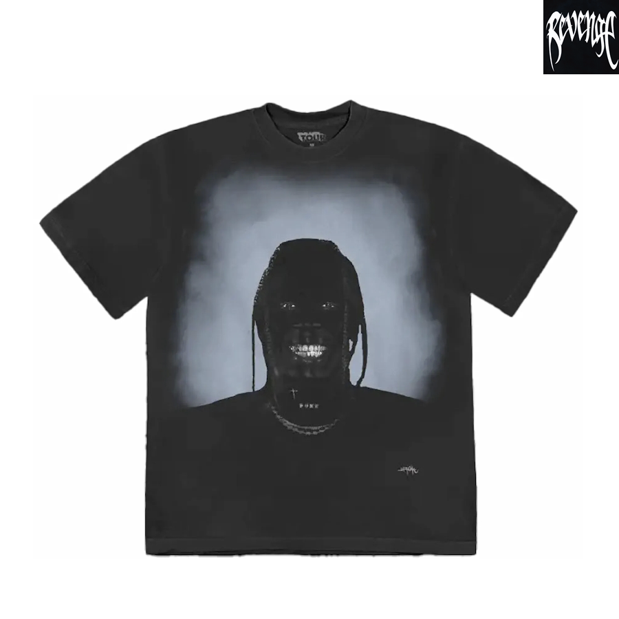 Utopia Circus Maximus 2023 Tour T-Shirt – Travis Scott Thrill Face Graphic