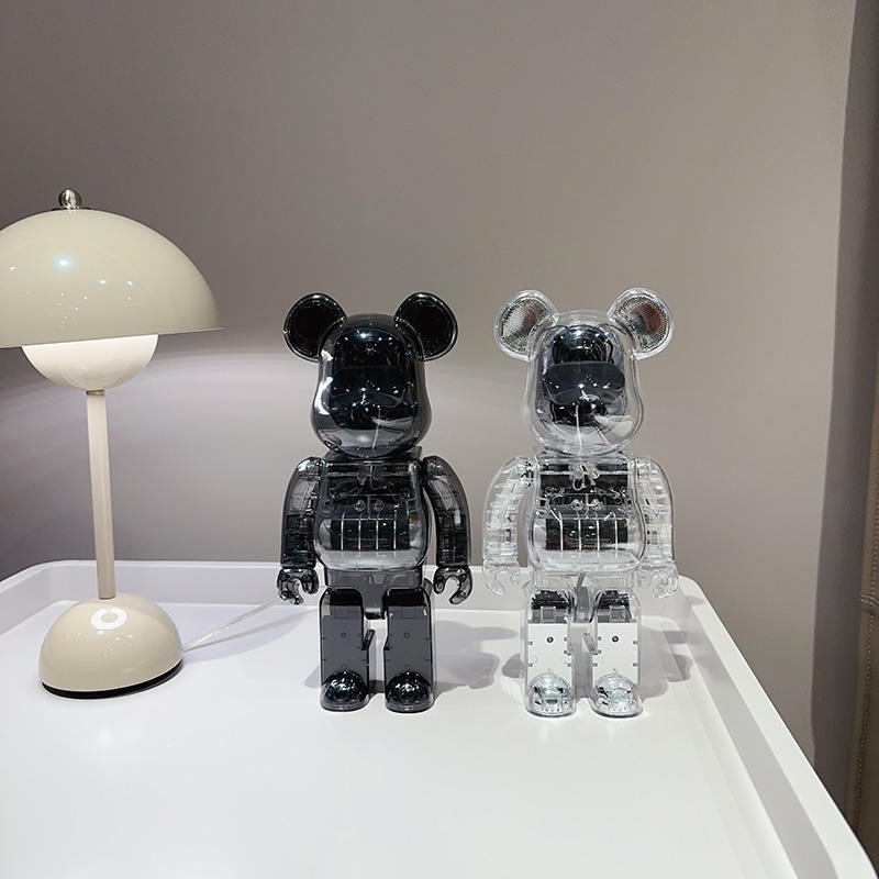 BE@RBRICK 400% Building Block Plating Violent Bears Collectible Figure Gift Toys