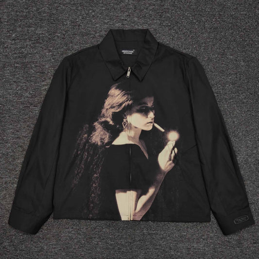 Remake Undercover Cindy Sherman Print Zip-Up Jacket – Takahashi Girl Edition