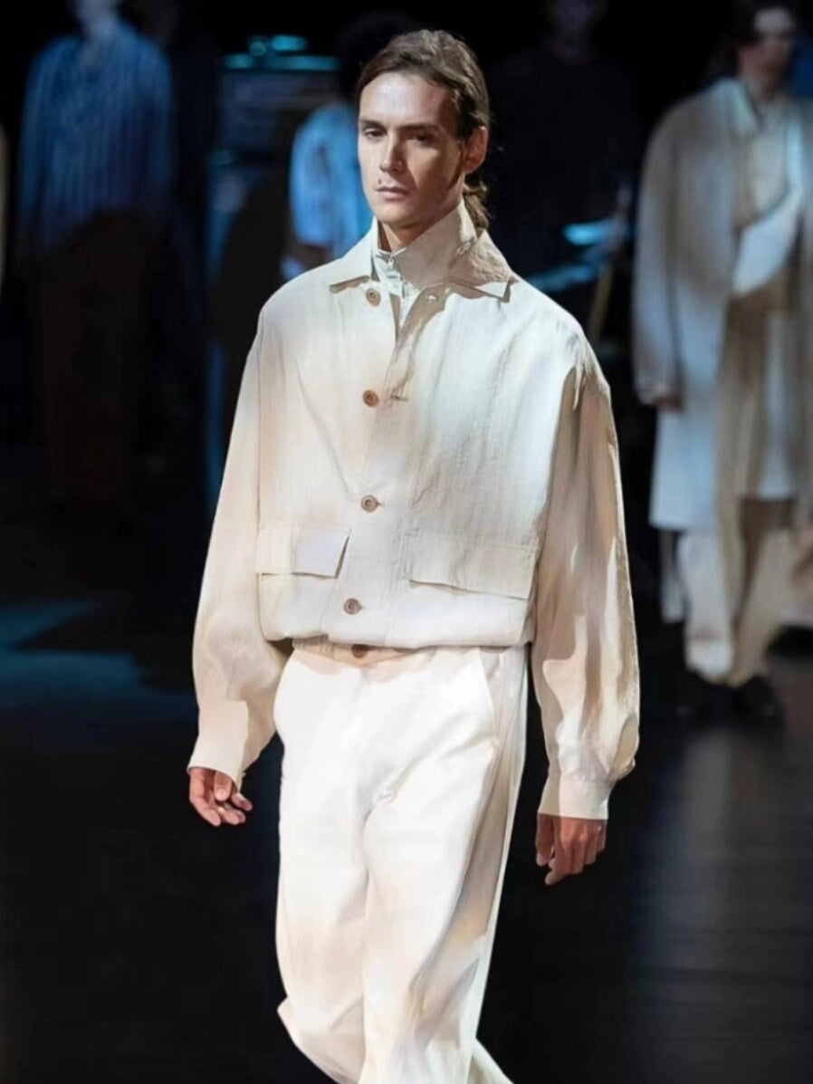donclick LEMAIRE Dry-Tech Jacket | SS19 Classic Workwear Harrington Jacket Unisex
