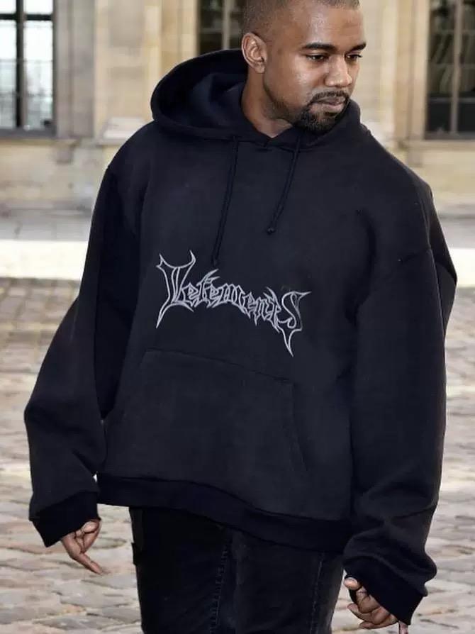 (1600g) VET 2016 AW Metal Hoodie – OG Oversized Kanye Edition Pullover