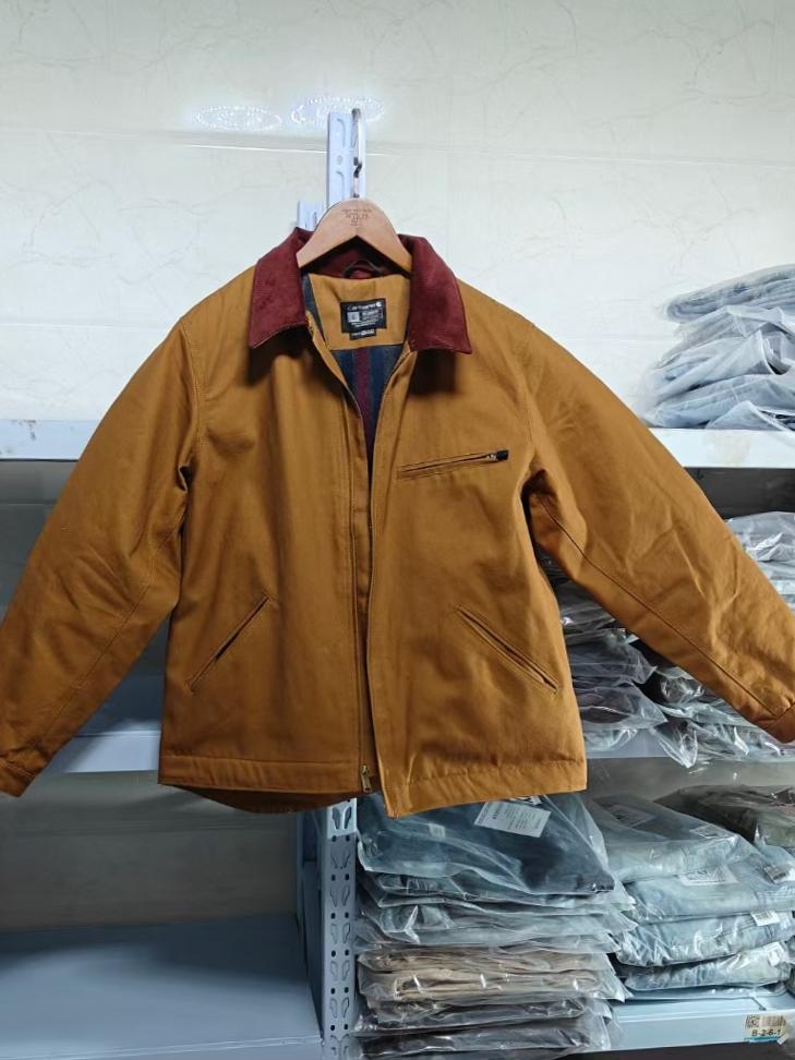 Self-made Carhartt J01 Detroit Classic Canvas Jacket 103828 – Interstellar Workwear