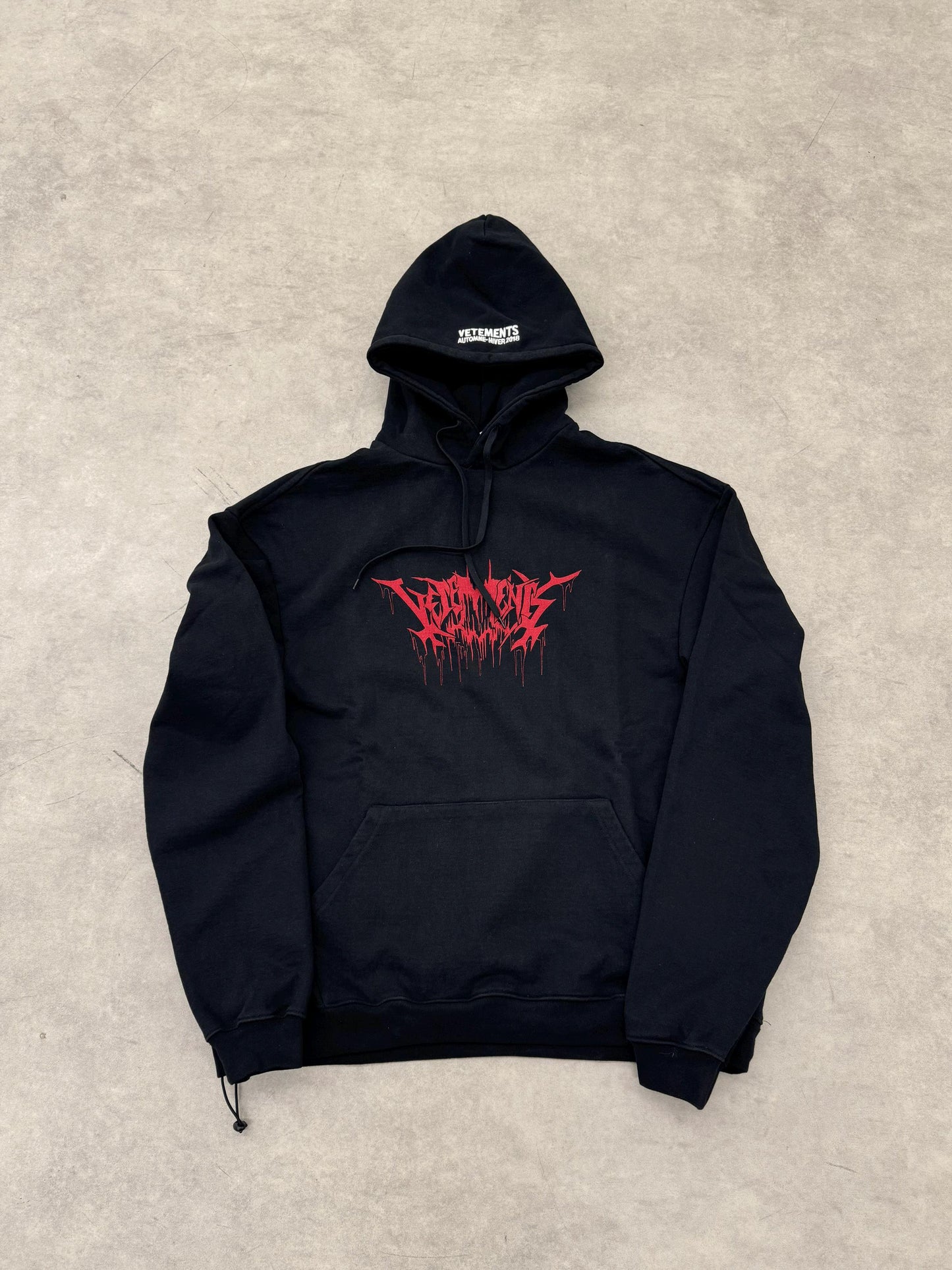 VTM 2018 “Blood Drip” Heavy Metal Tour Hoodie Heavyweight Oversized Opium Carti