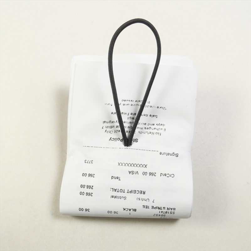 Margiela 24SS Custom Calfskin MM6 Wallet – Invoice Receipt Design Collab
