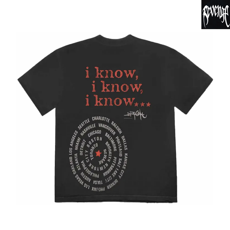 Utopia Circus Maximus 2023 Tour T-Shirt – Travis Scott Thrill Face Graphic
