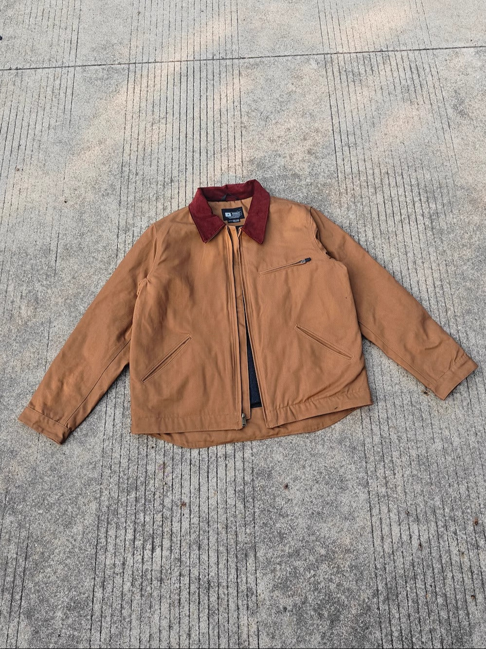 Self-made Carhartt J01 Detroit Classic Canvas Jacket 103828 – Interstellar Workwear