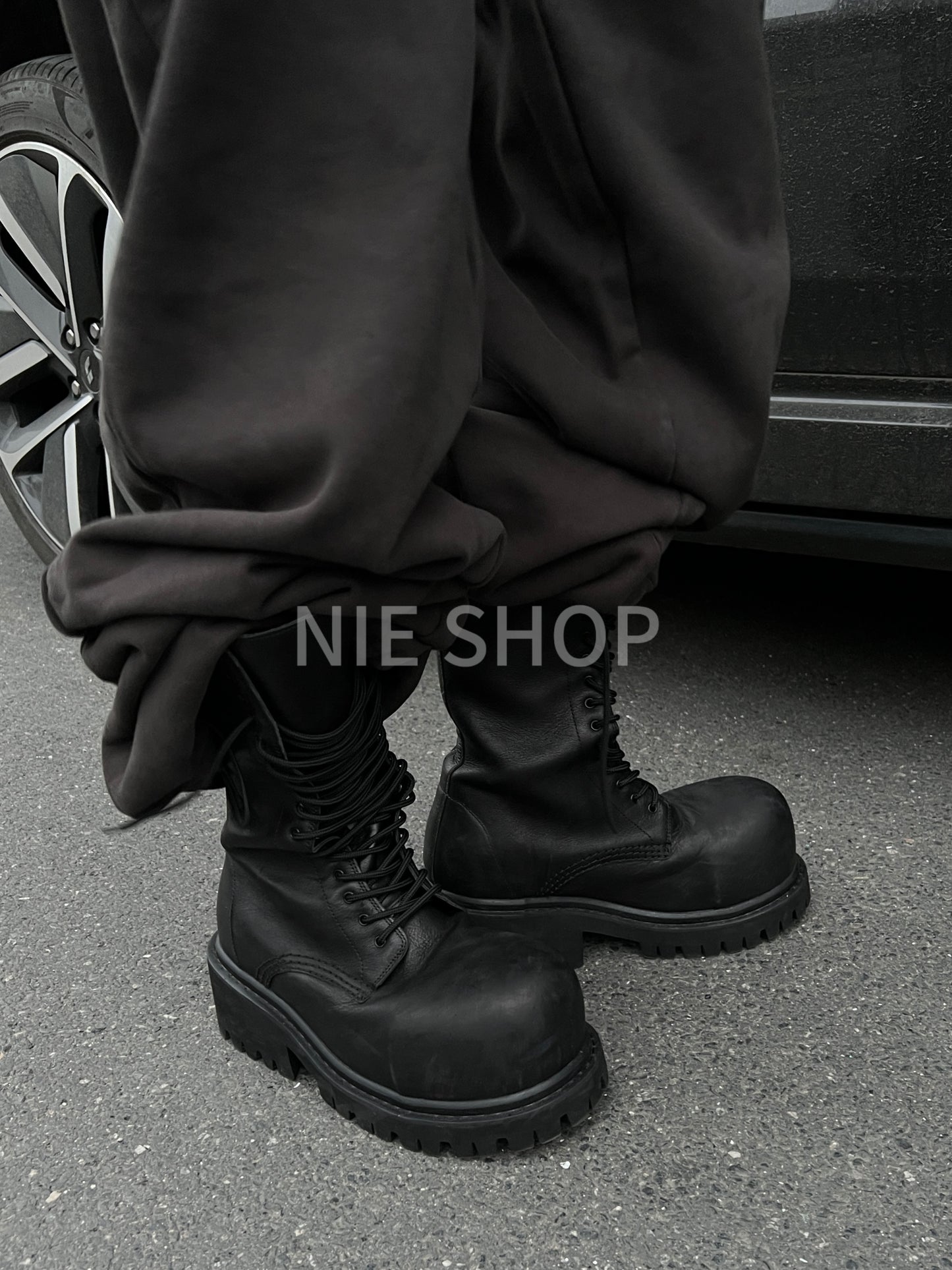 New 24FW Stomper Boots – Imported Vegetable-Tanned Tumbled Leather