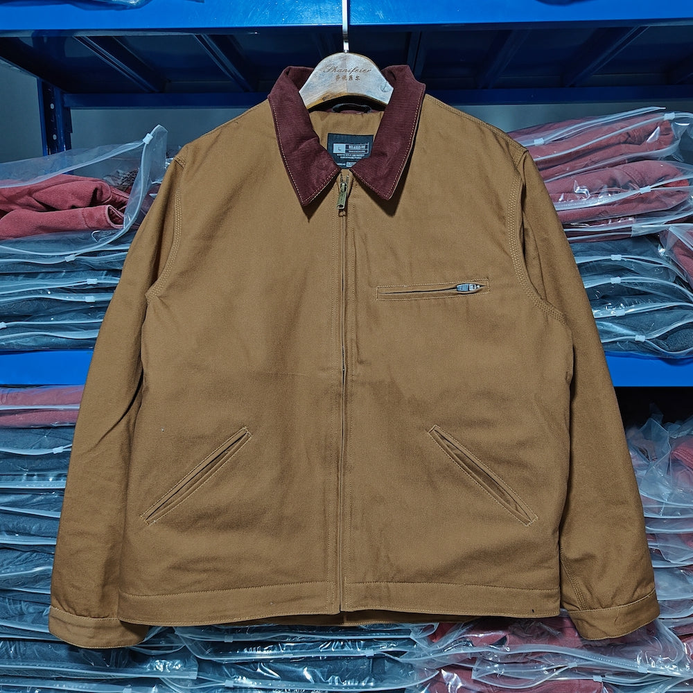 Self-made Carhartt J01 Detroit Classic Canvas Jacket 103828 – Interstellar Workwear