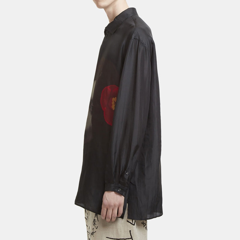 Donclickin Yohji Uchida Suzume Tsubaki Smoking Shirt – Dark Unisex Design