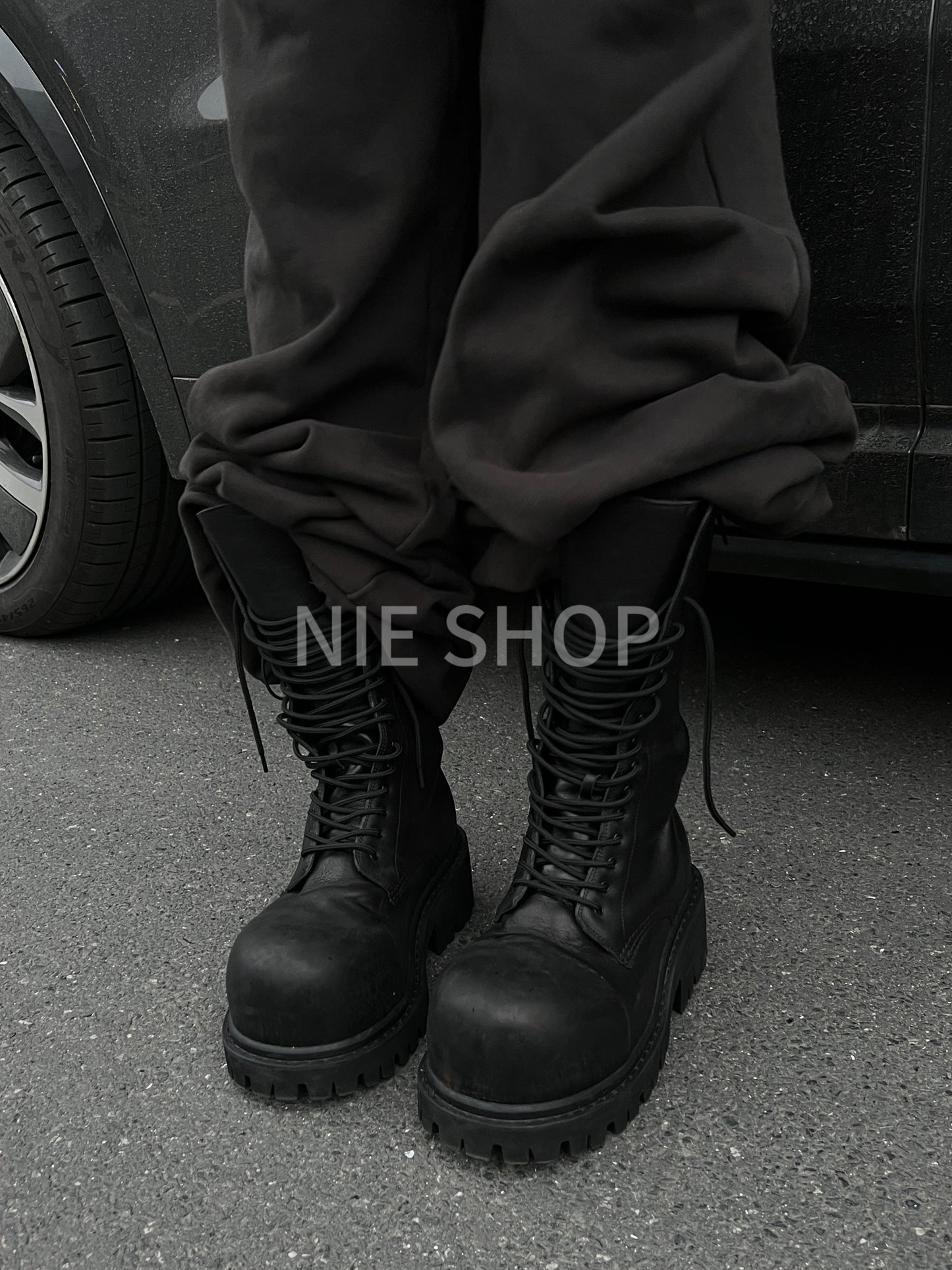 New 24FW Stomper Boots – Imported Vegetable-Tanned Tumbled Leather