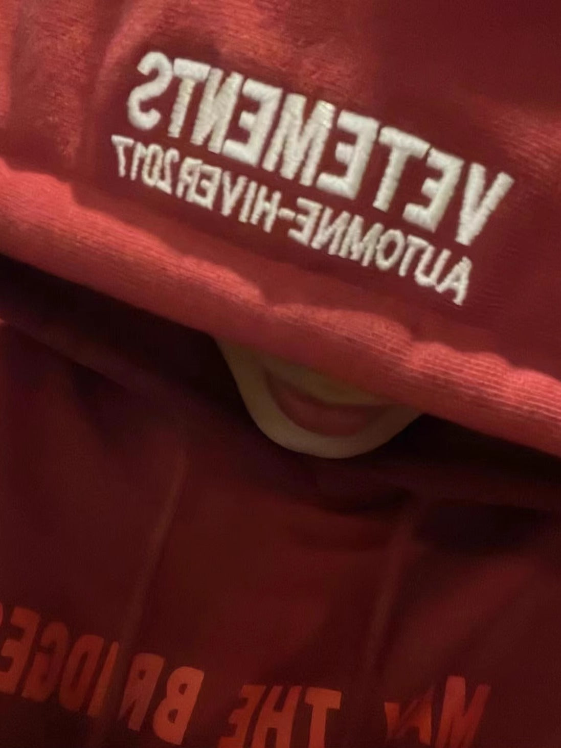 Revised VTM 17SS "Bridges I Burn" Zip Hoodie - Ultra Heavyweight Hoodie