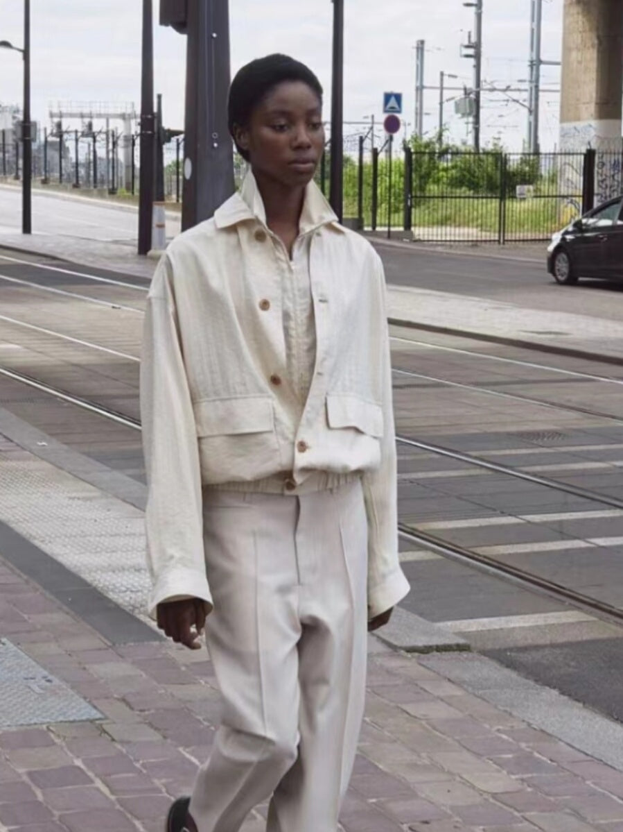 donclick LEMAIRE Dry-Tech Jacket | SS19 Classic Workwear Harrington Jacket Unisex