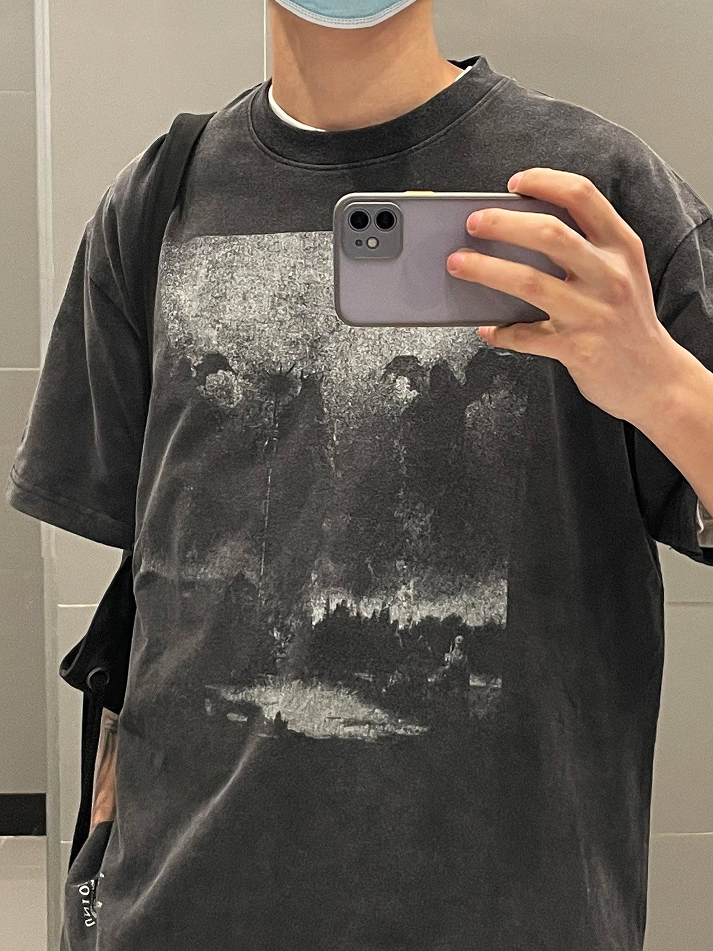 Self-made FOG Heavyweight Cotton Washed Vintage Short Sleeve T-Shirt
