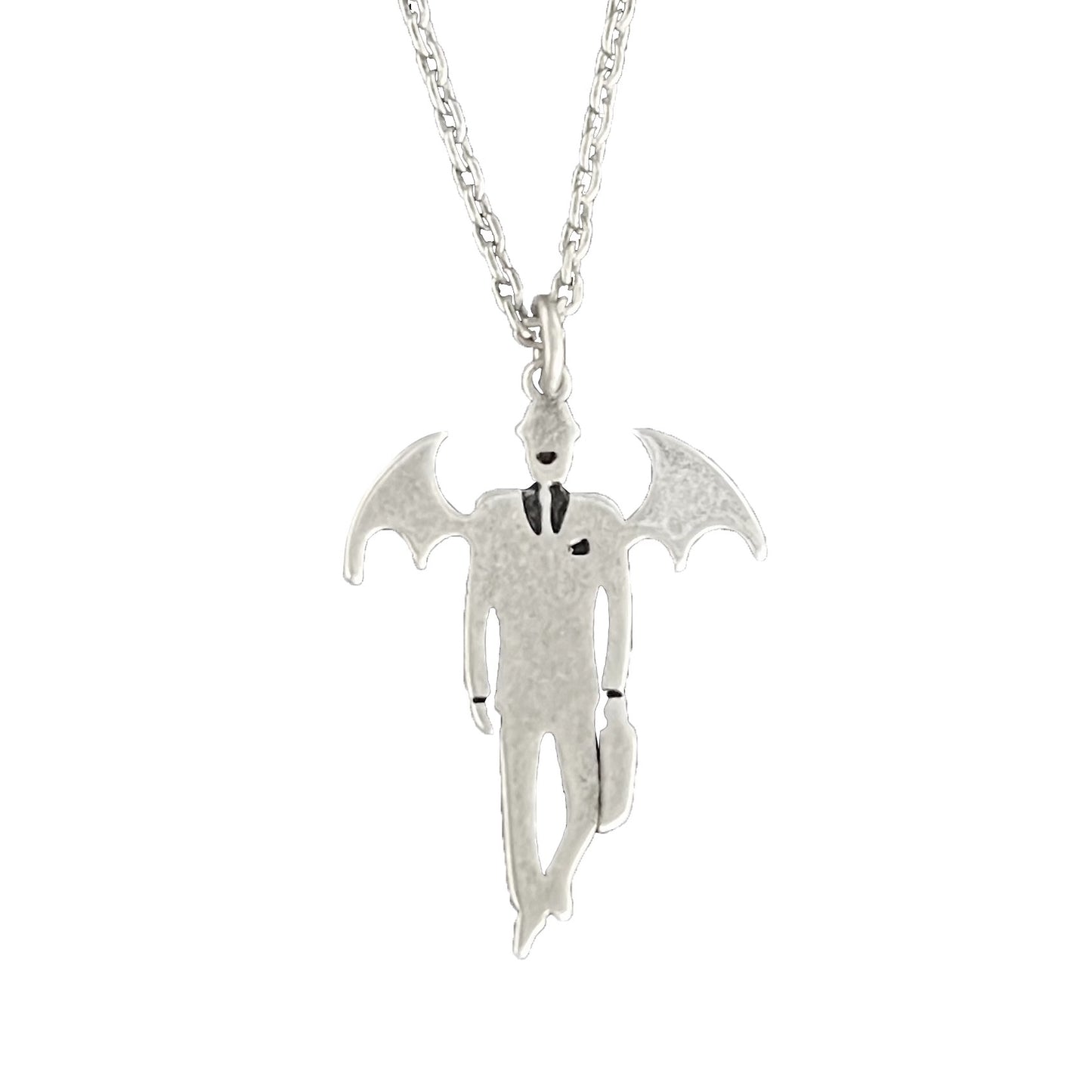Self-made UNDERCOVER AW02 'Vampire' Pendant Necklace - 925 Silver Demon Talisman