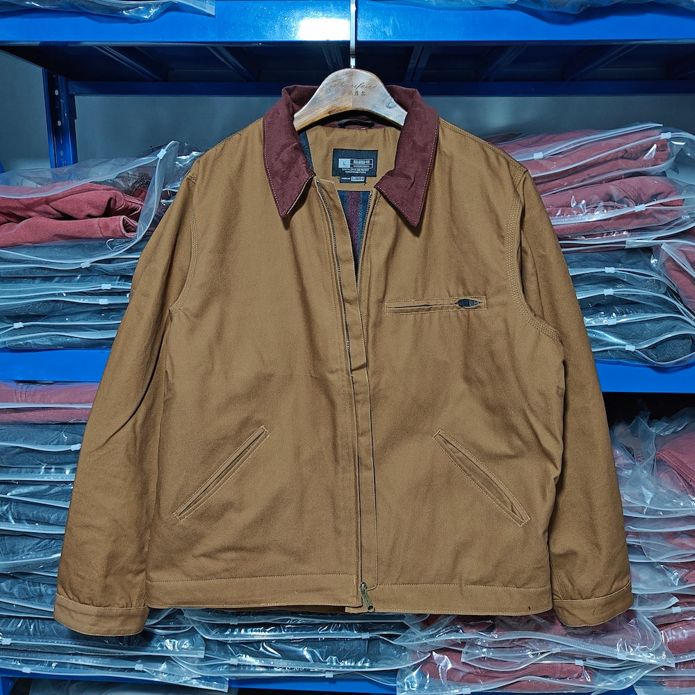 Self-made Carhartt J01 Detroit Classic Canvas Jacket 103828 – Interstellar Workwear