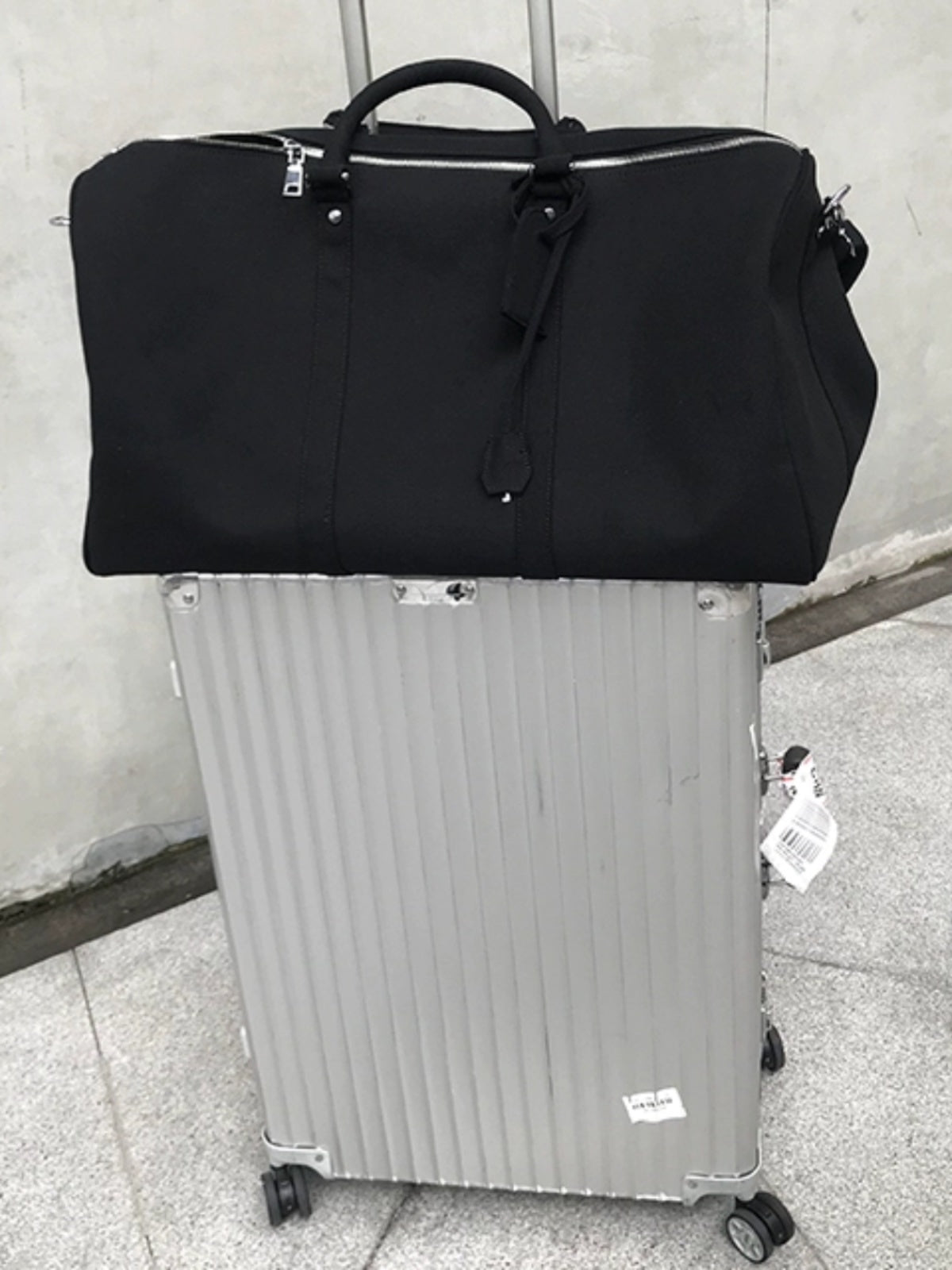 donclick Oversized Canvas ReadyMade Bucket Bag - Travel Tote & Shoulder Bag