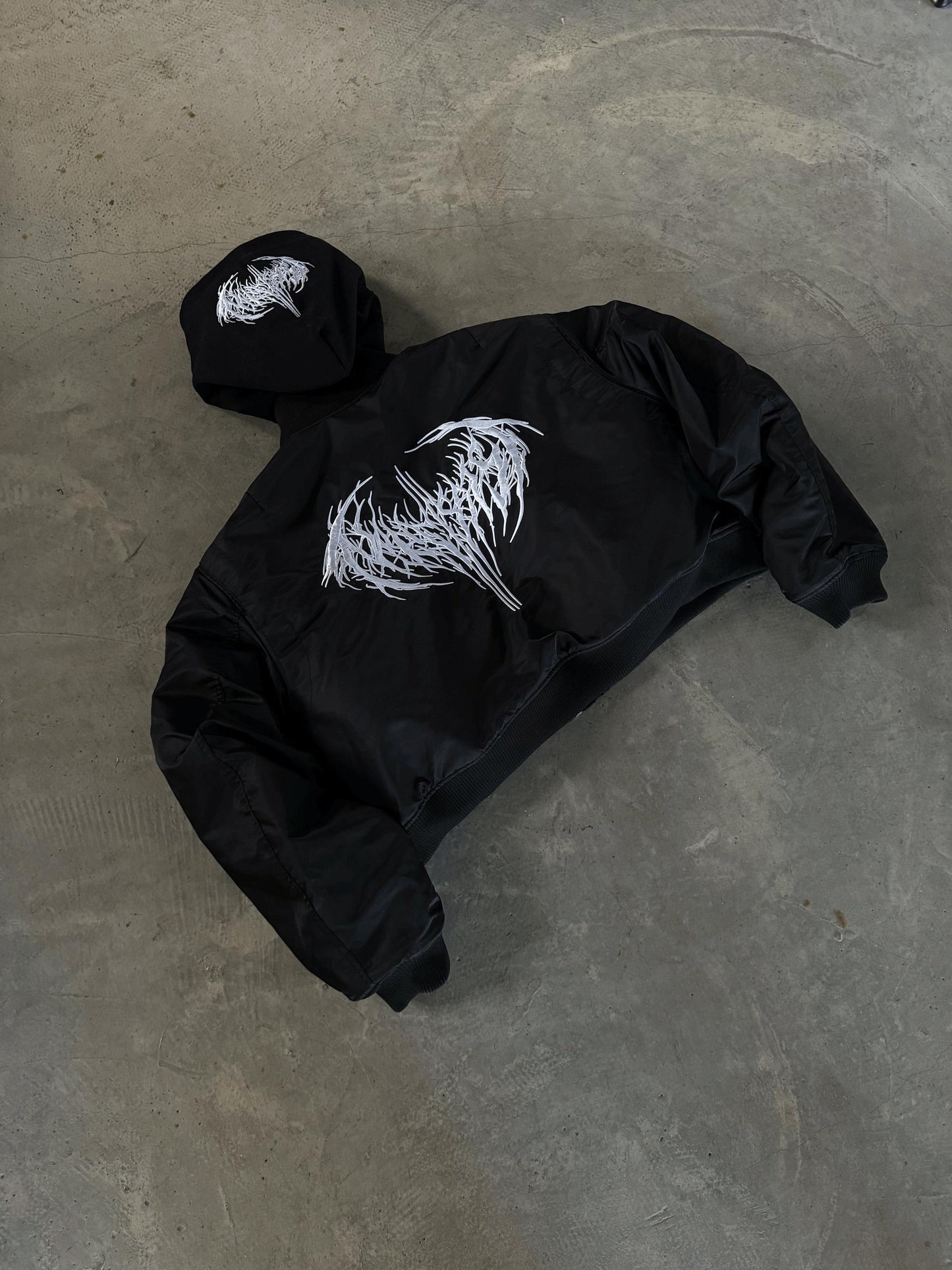 FW23 Playboi Carti Narcissist Bomber – Cropped Short Puffer Jacket