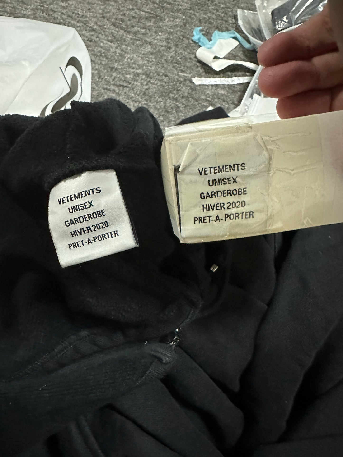 Self-made Vetements 19FW Incognito Hoodie – Masked Design Travis Scott Edition