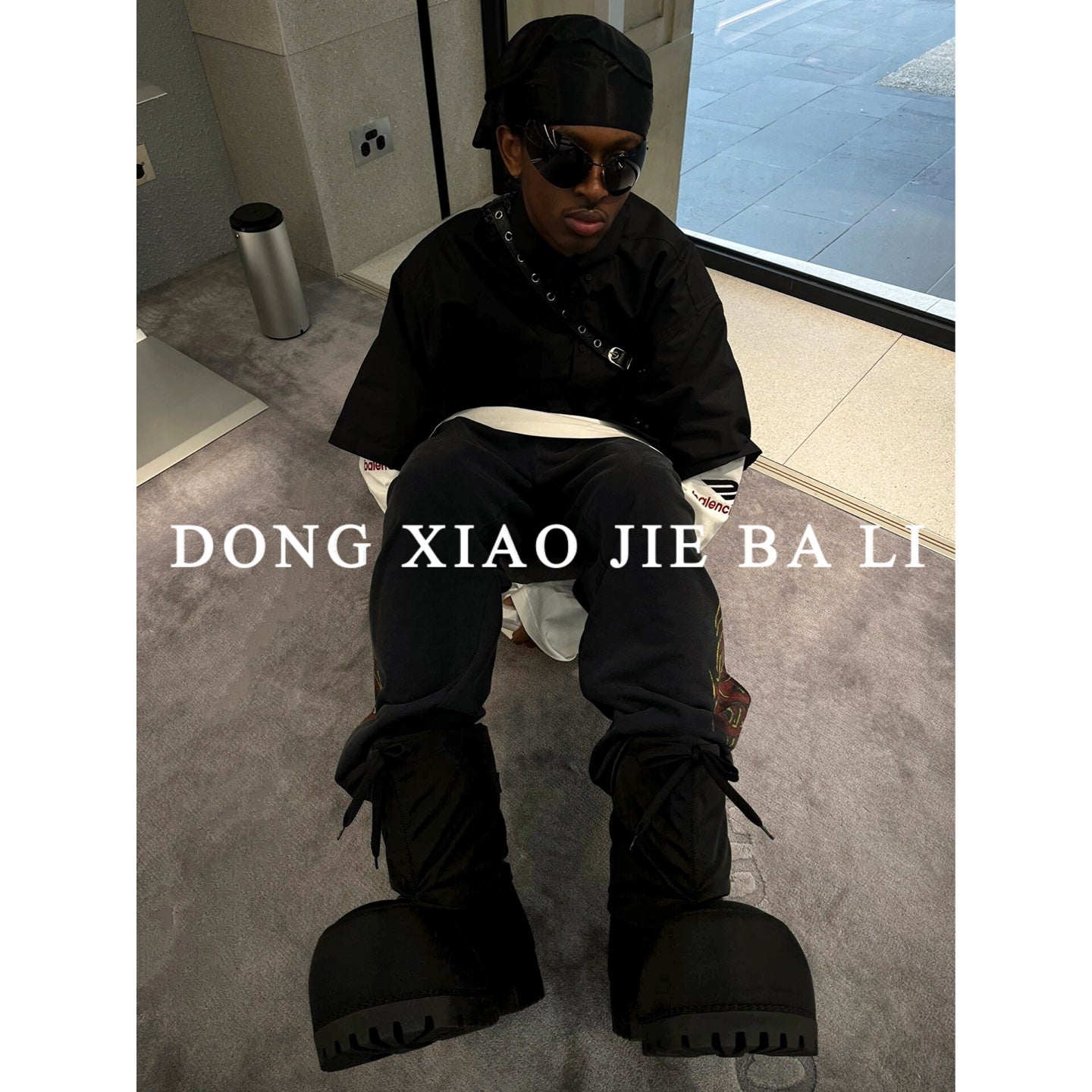 Self-made Parisian Snow Boots Ski Waterproof Anti-Slip Big Head Short Boots