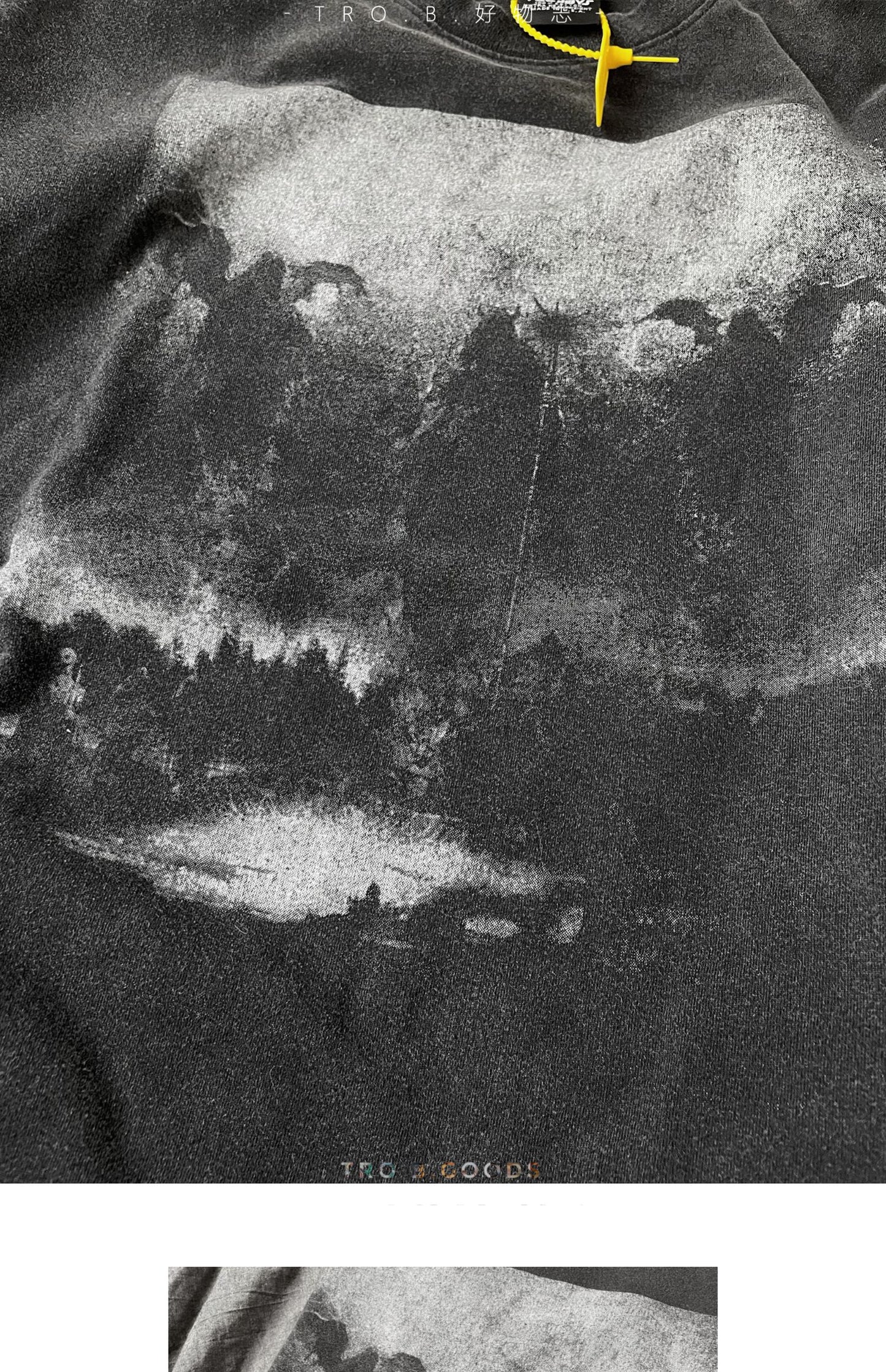 Self-made FOG Heavyweight Cotton Washed Vintage Short Sleeve T-Shirt