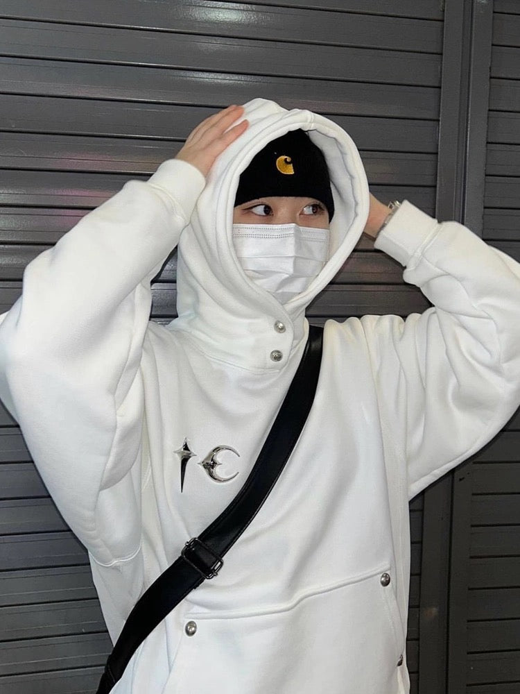 Thug Club Heavyweight Metal Logo Hoodie – Jay Park Edition Loose Fit