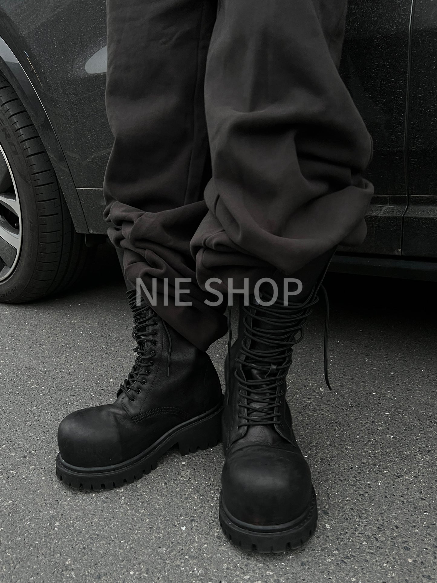 New 24FW Stomper Boots – Imported Vegetable-Tanned Tumbled Leather