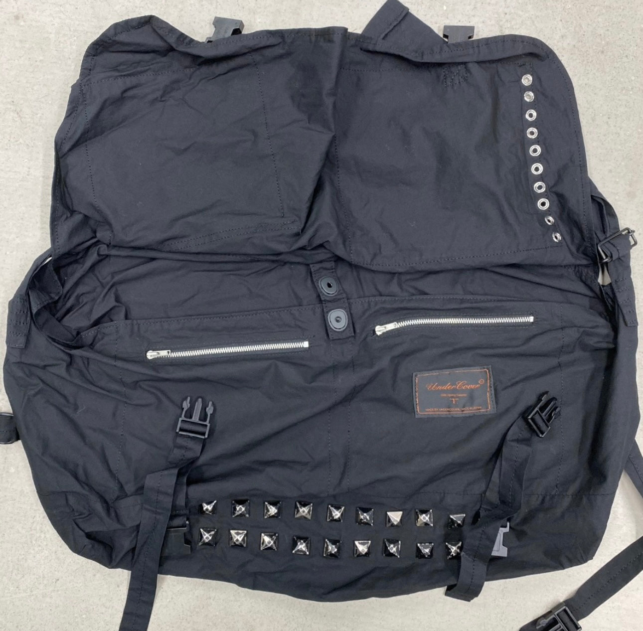 Undercover 06SS Collection Studded Wanderer Crossbody Bag