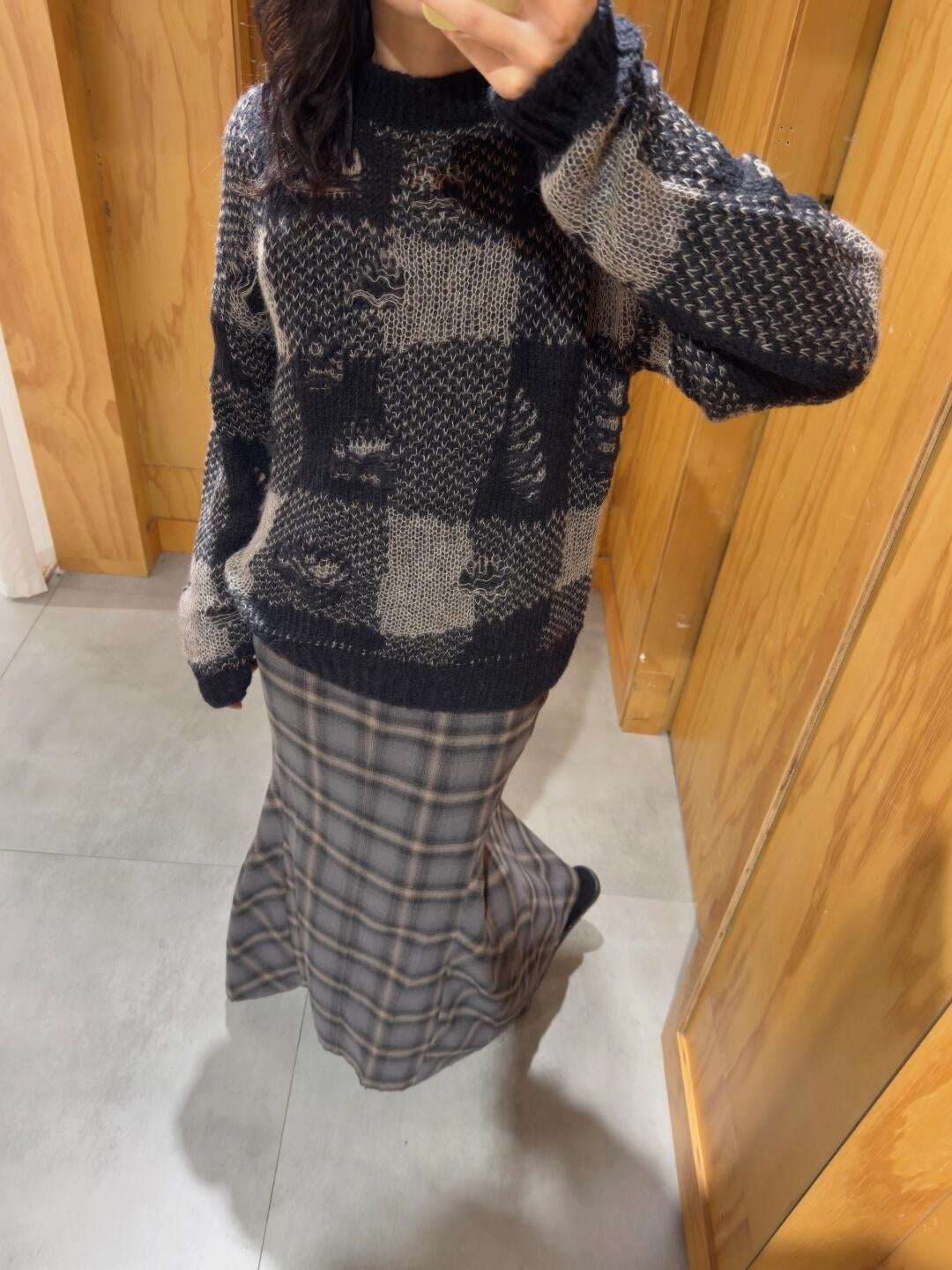 donclick Our Legacy 24FW Distressed Knit Sweater -Round Neck Destroyed Pullover