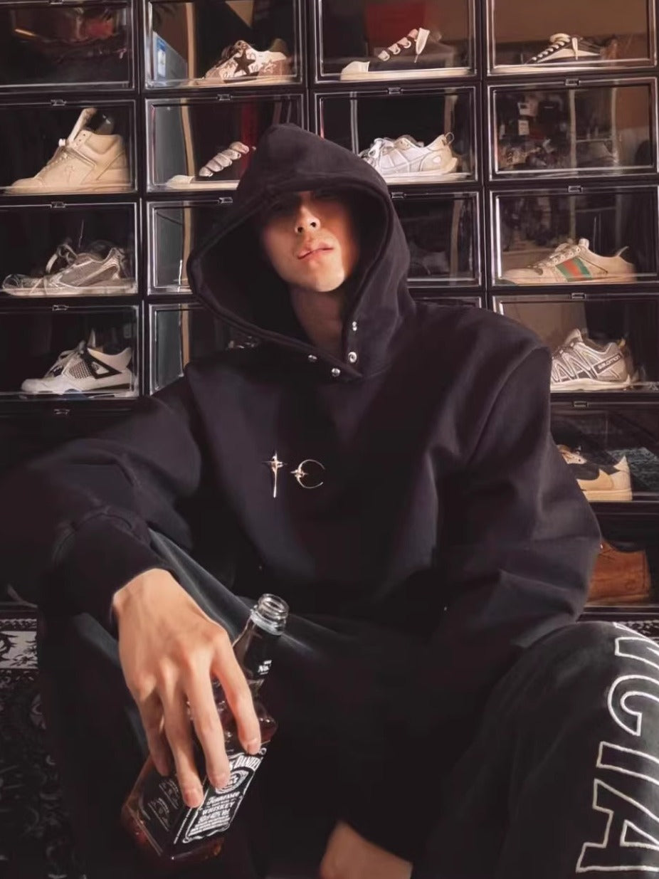 Thug Club Heavyweight Metal Logo Hoodie – Jay Park Edition Loose Fit