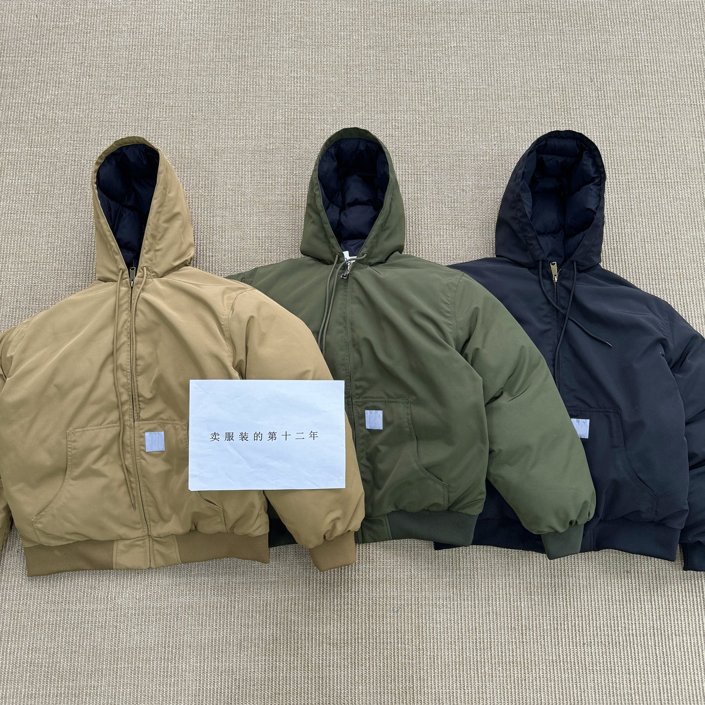 Self-made Carhartt Quilted Puffer Jacket - Waterproof Insulated Parka
