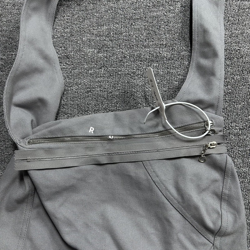donclick Kiko Kostadinov 24SS Crossbody Bag – New Canvas Zip Shoulder Bag Unisex