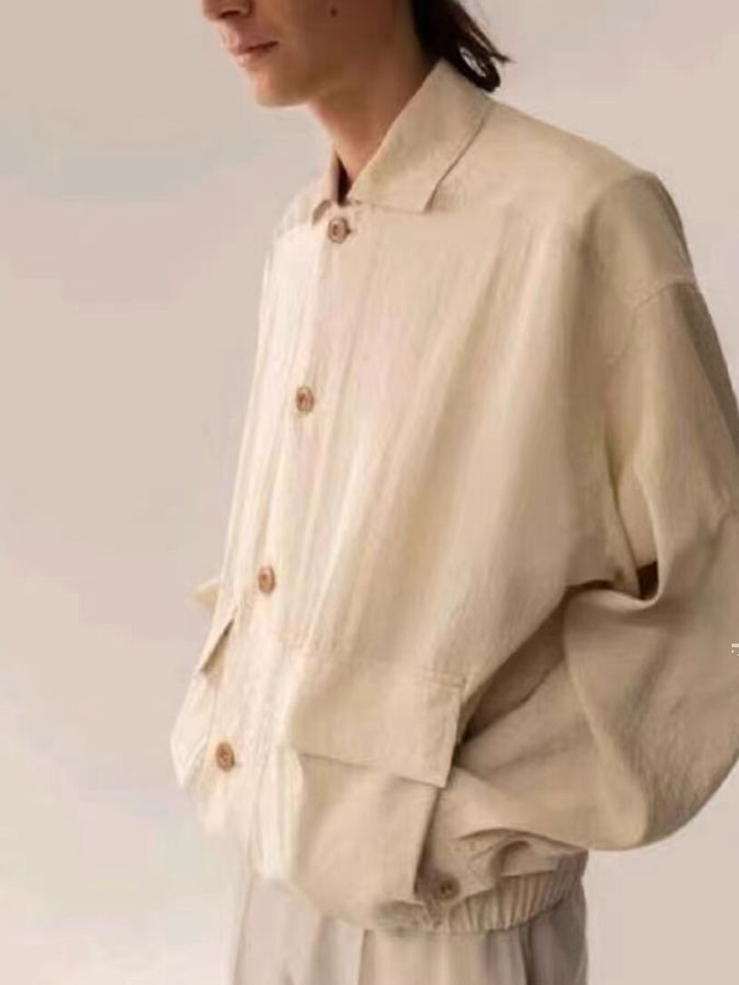 donclick LEMAIRE Dry-Tech Jacket | SS19 Classic Workwear Harrington Jacket Unisex