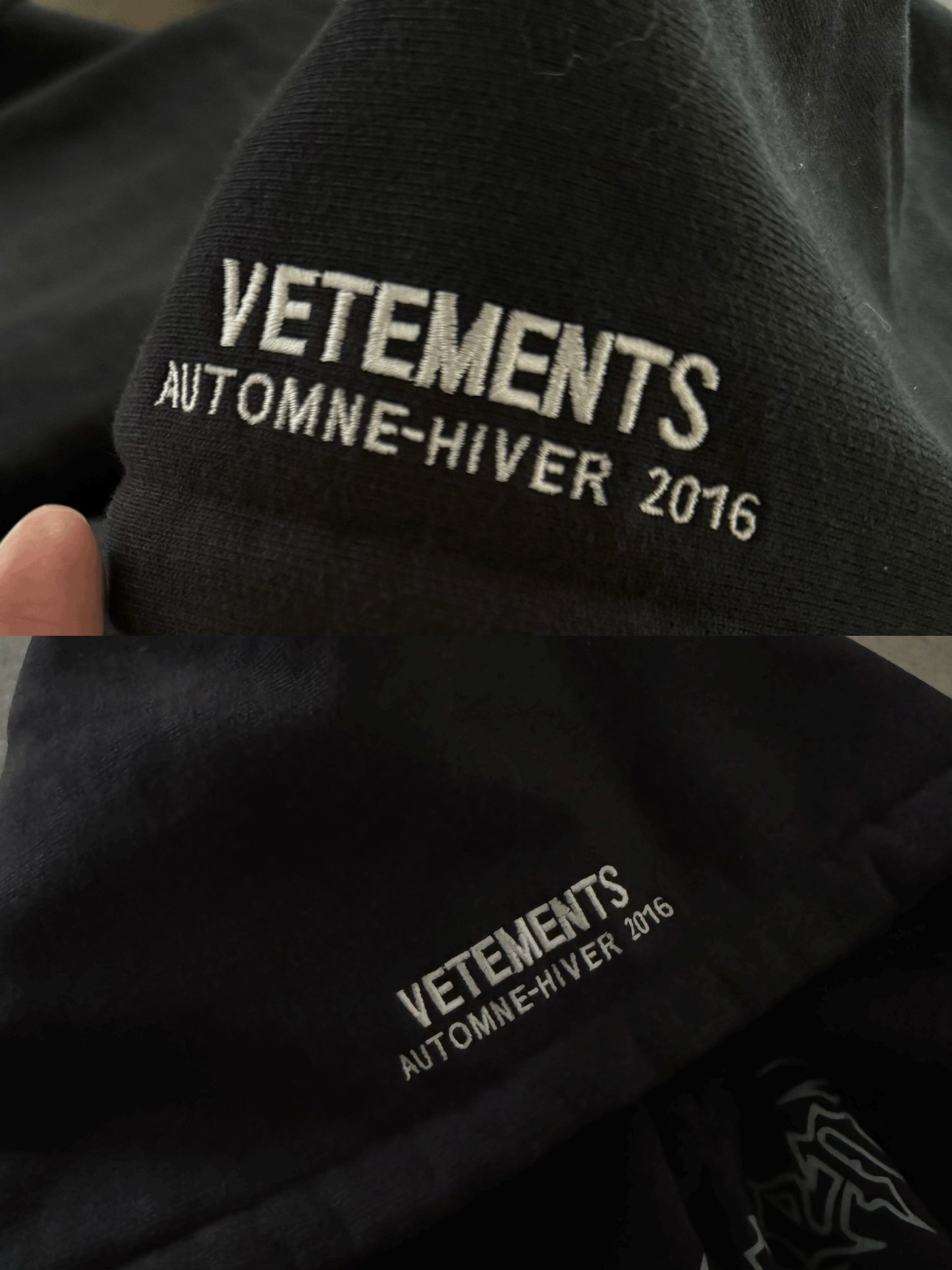 (1600g) VET 2016 AW Metal Hoodie – OG Oversized Kanye Edition Pullover
