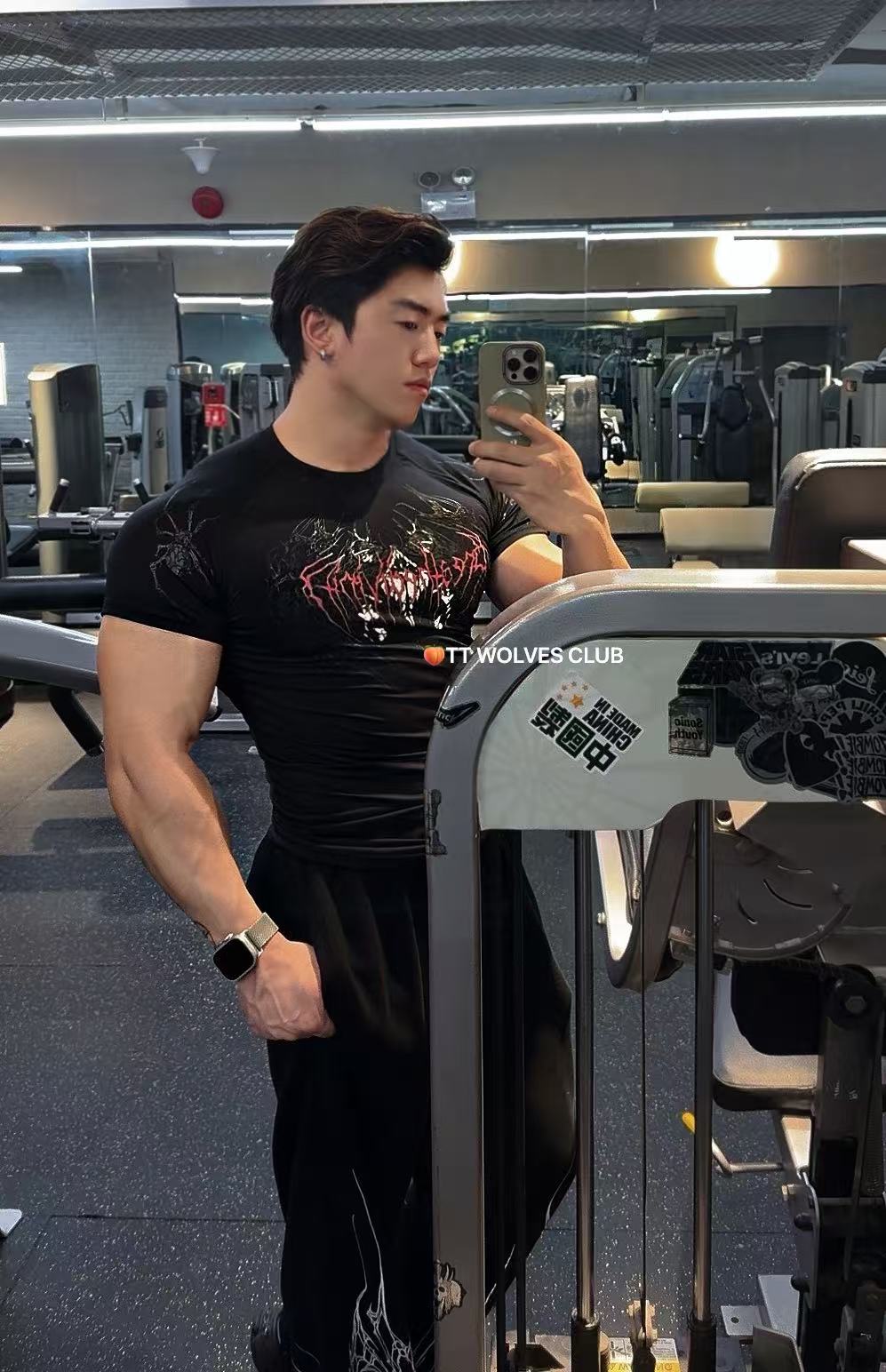 Breathedivinity Gothic Fitness Tee - Moisture-Wicking Stretch Short Sleeve