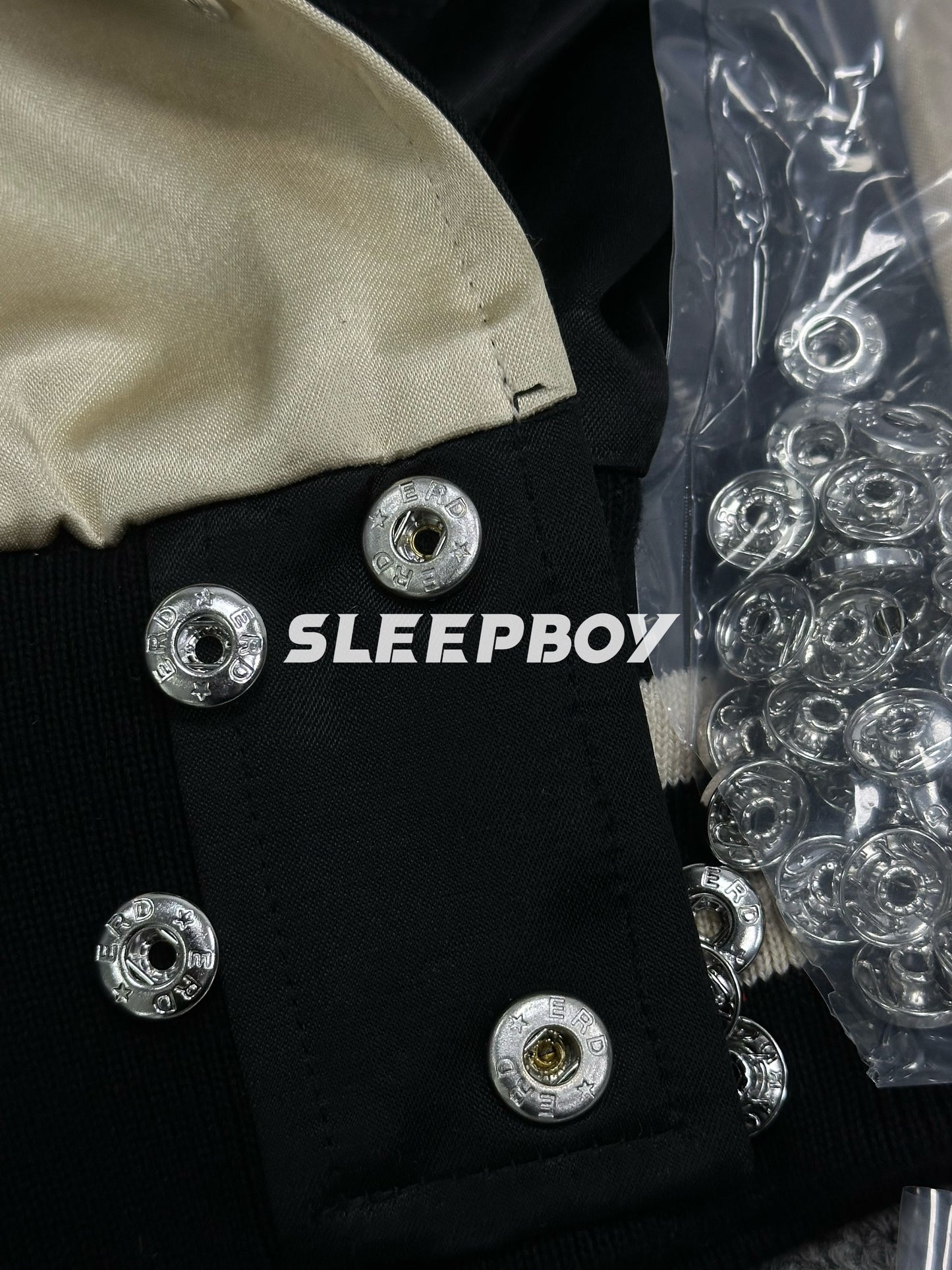 ERD AW24 'Opium Den' Varsity Jacket - Silk Court Embroidery Baseball Coat