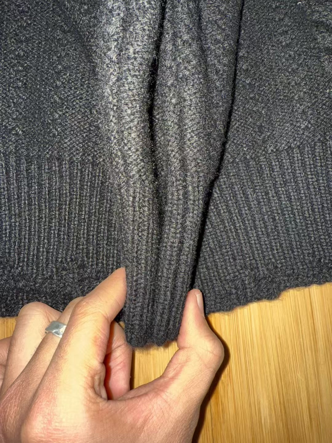 ERD AW24 Runway Turtleneck Sweater - Old Money Vibe 100% Wool Cable Knit