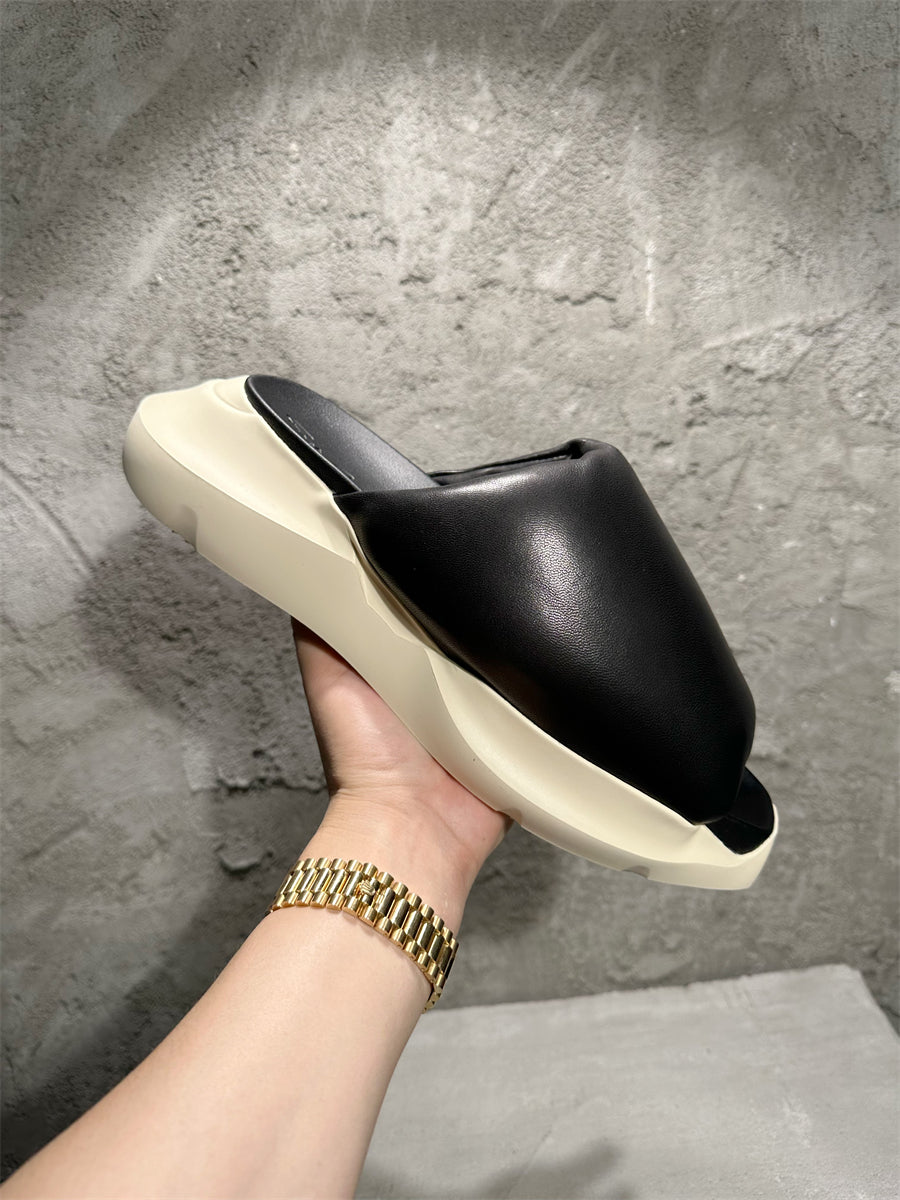Self-made Rick Owen Sandals - Breathable Slip-On Platform Slides Beach Shoes
