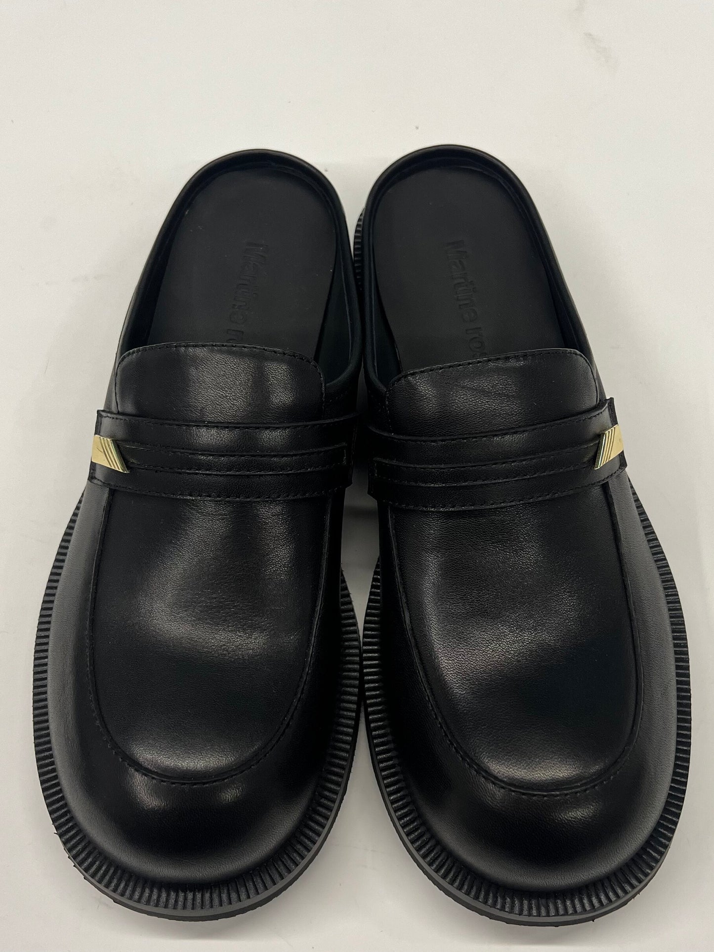 Self-made Martine Rose Loafer-Derby Genuine Leather Slip-On Shoes Retro Platform