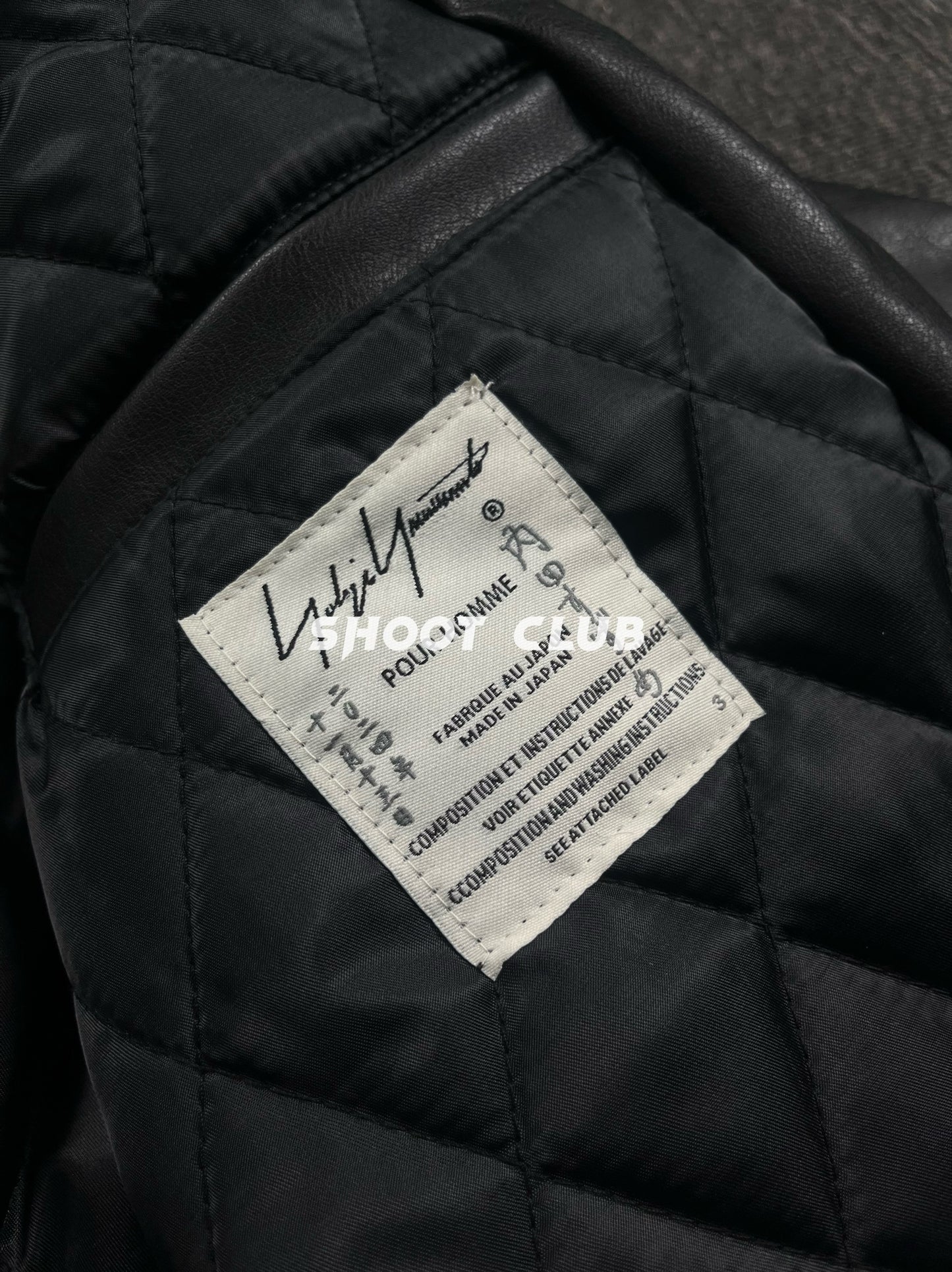 Genuine Leather Yohji Uchida Suzume x Fan Bingbing Jacket –Unisex Portrait Print