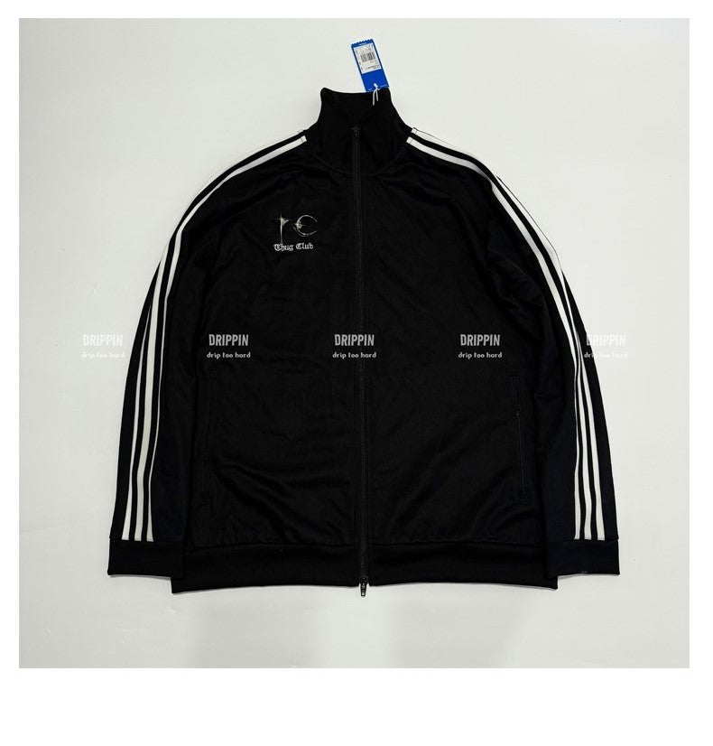 Exclusive Thug Club Dragon Embroidered Jacket – Short Sporty Collab