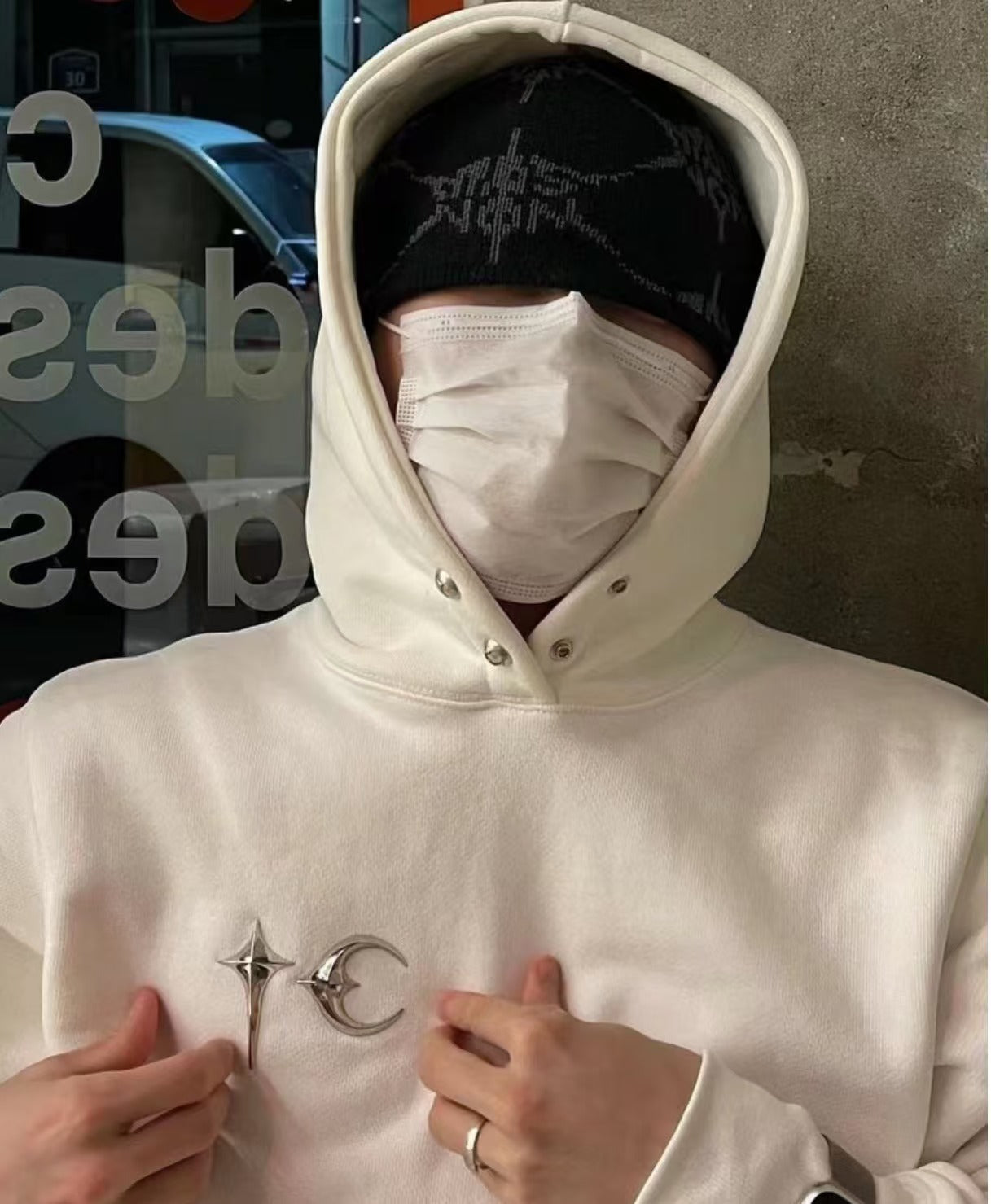 Thug Club Heavyweight Metal Logo Hoodie – Jay Park Edition Loose Fit