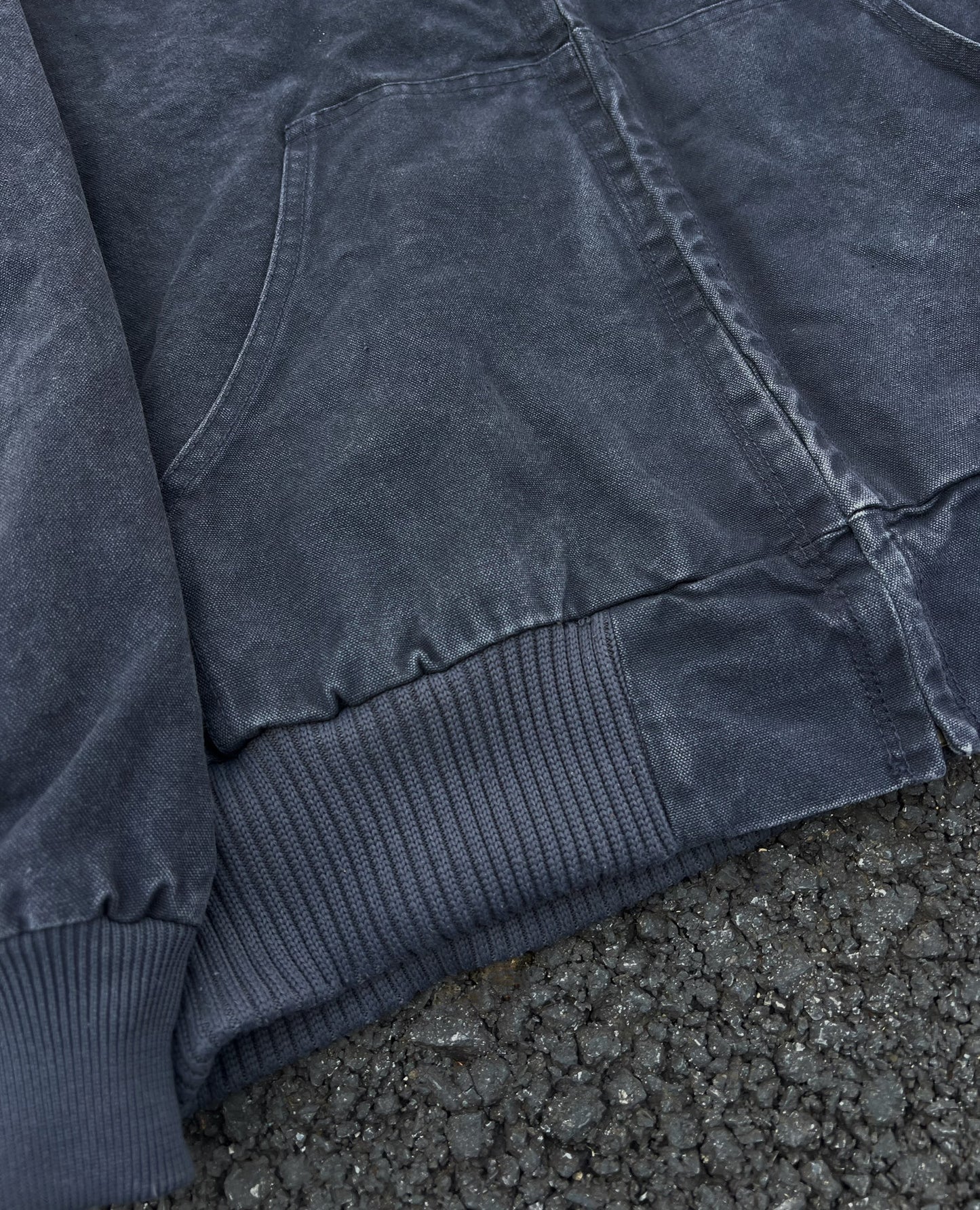Self-made Carhartt J130 Heavyweight Vintage Washed Hooded Jacket Unisex Retro Outerwear