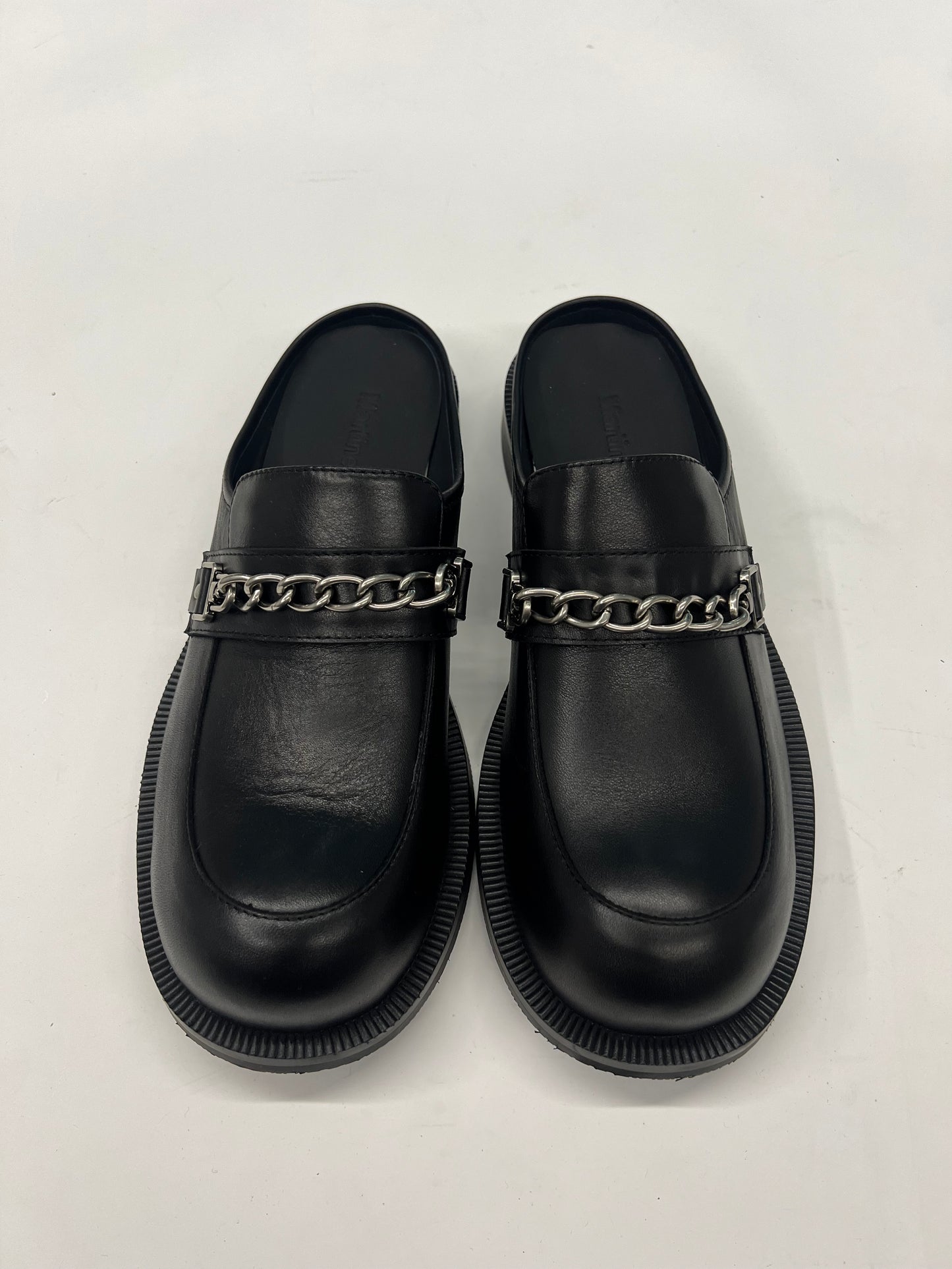 Self-made Martine Rose Loafer-Derby Genuine Leather Slip-On Shoes Retro Platform
