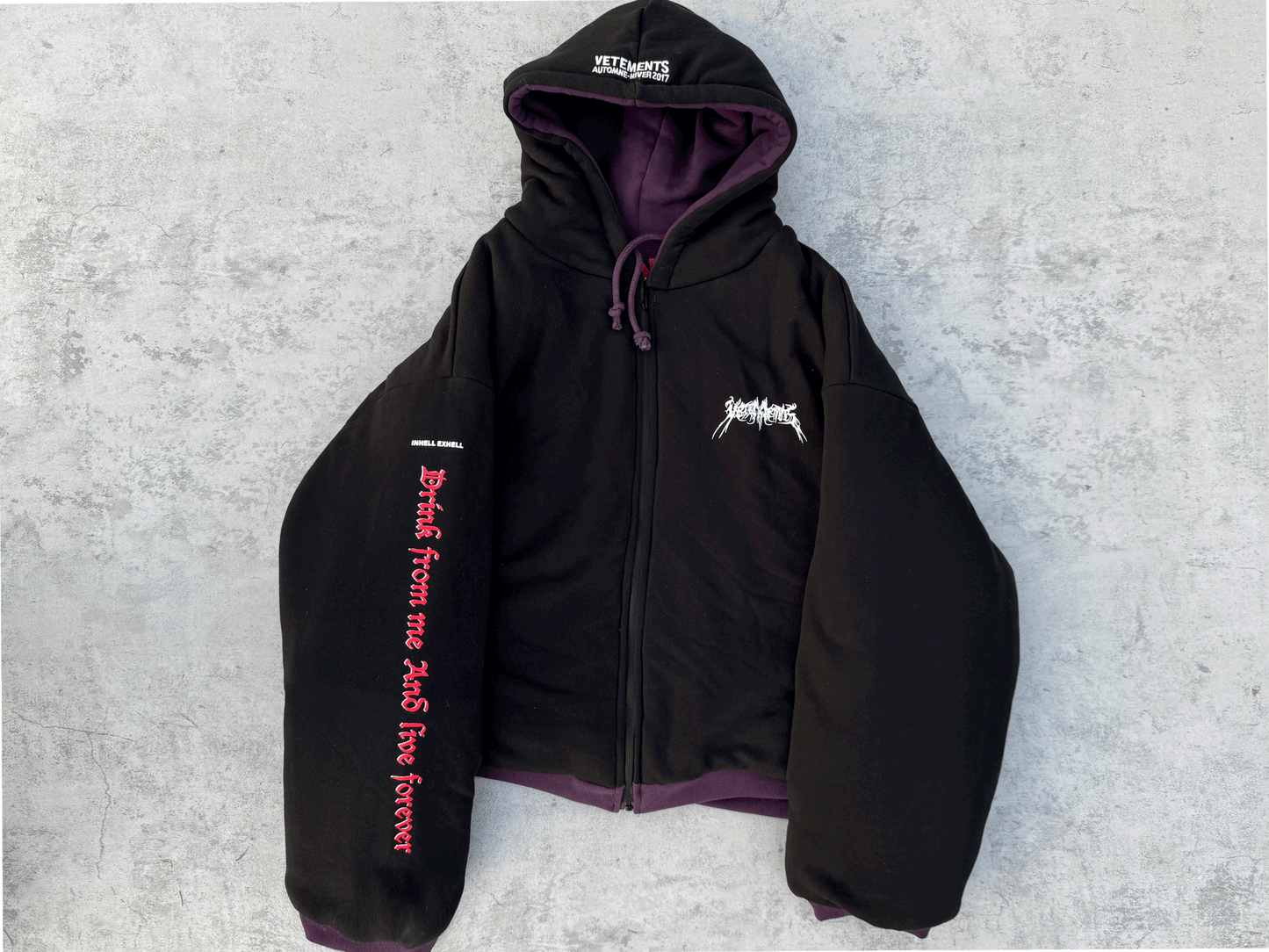 VTM AW16 Runway 11-Inch Gun Club Jacket – TFD Reversible Zip-Up