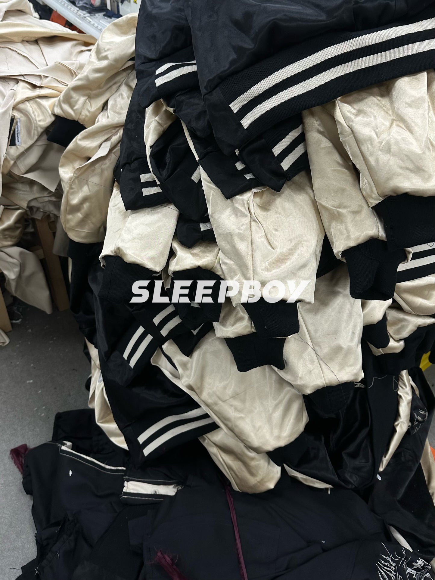 ERD AW24 'Opium Den' Varsity Jacket - Silk Court Embroidery Baseball Coat