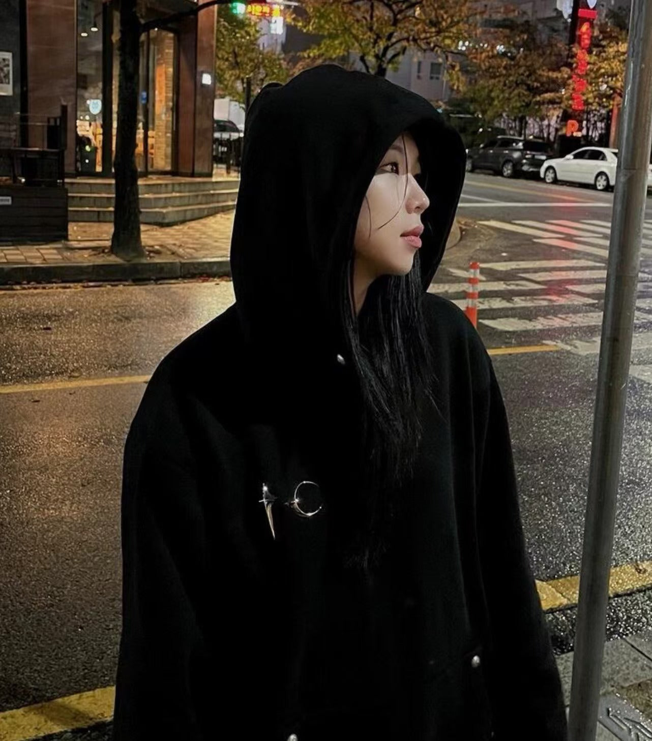 Thug Club Heavyweight Metal Logo Hoodie – Jay Park Edition Loose Fit