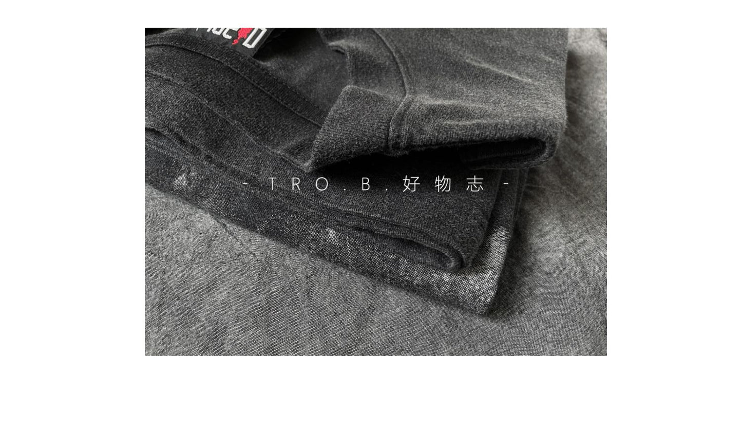 Self-made FOG Heavyweight Cotton Washed Vintage Short Sleeve T-Shirt