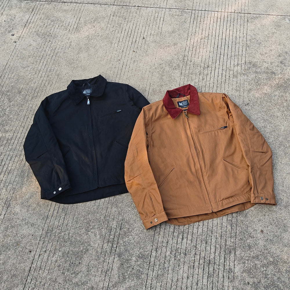 Self-made Carhartt J01 Detroit Classic Canvas Jacket 103828 – Interstellar Workwear