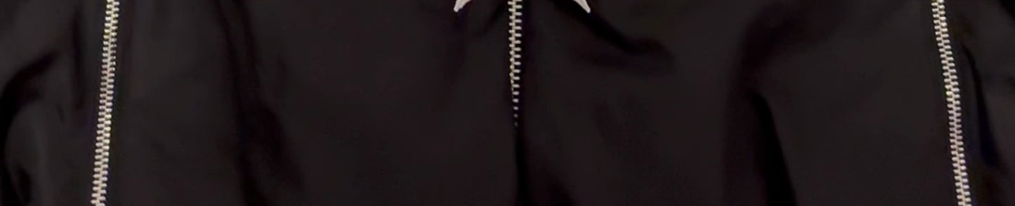 Mowalola Runway Zip-Up MY City Jacket - MA-1 Bomber (Playboi Carti & Timothée)