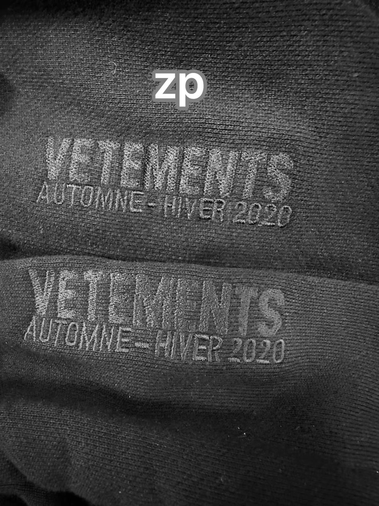 Self-made Vetements 19FW Incognito Hoodie – Masked Design Travis Scott Edition